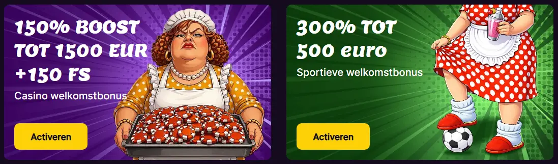 Casino MamaBet Welkomstpakket